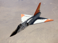 Convair F-106 als Beispiel für die Flächenregel