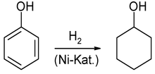 Synthese von Cyclohexanol aus Phenol