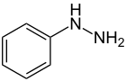 Struktur von Phenylhydrazin