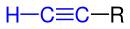 Allgemeine Strukturformel der Ethinylgruppe