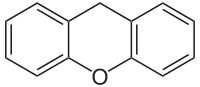 Strukturformel von Xanthen