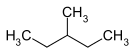 3-Methylpentan.svg