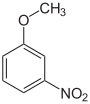 Struktur von 3-Nitroanisol