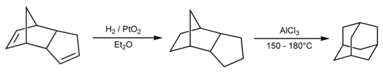 Synthese von Adamantan